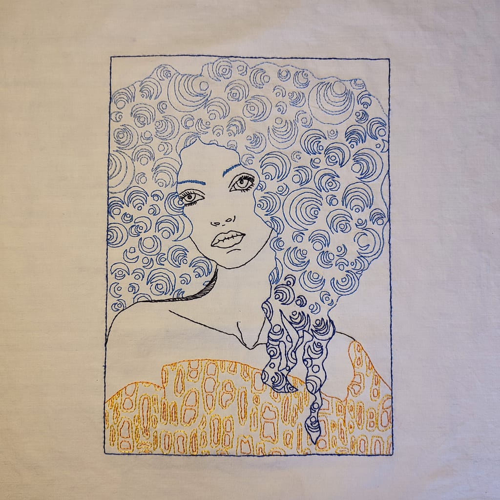 broderie à l'aiguille