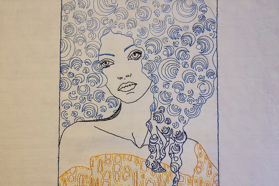 broderie à l'aiguille